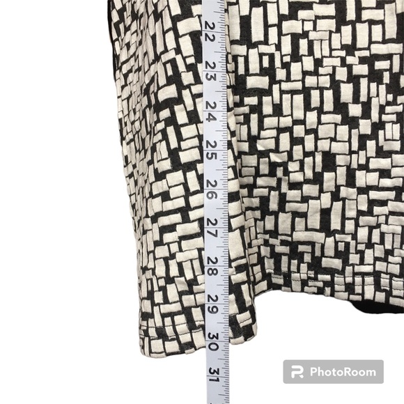 NWT Beta’s Choice X-Large Long Sleeve Black/White Pullover Blouse - Picture 5 of 6